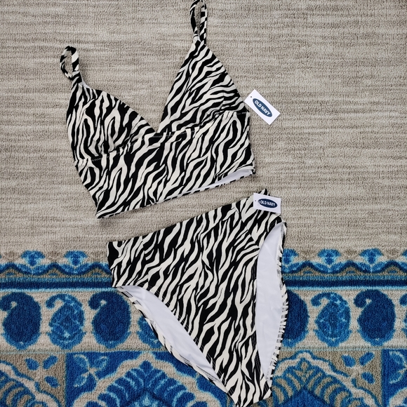 Old Navy Other - Old Navy Zebra Bikini